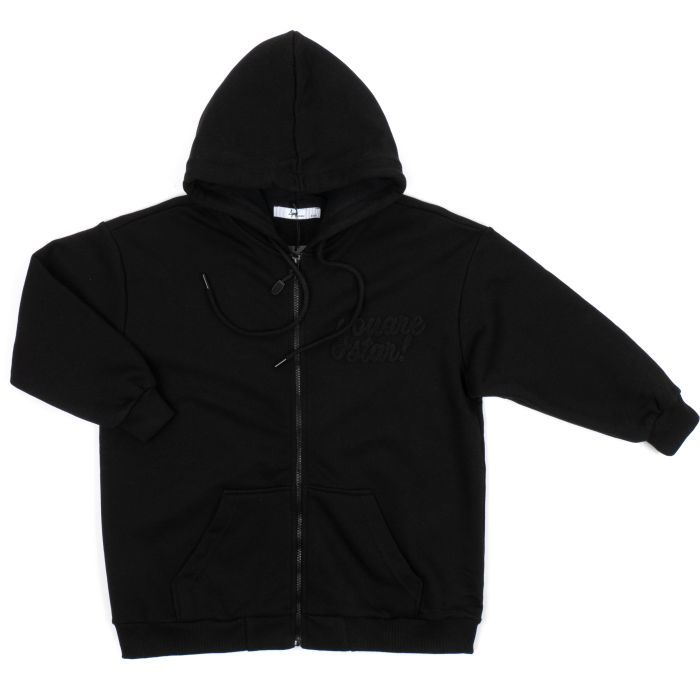 Спортивний костюм дитячий A-Yugi на блискавці (7167-164G-black) зображення 2