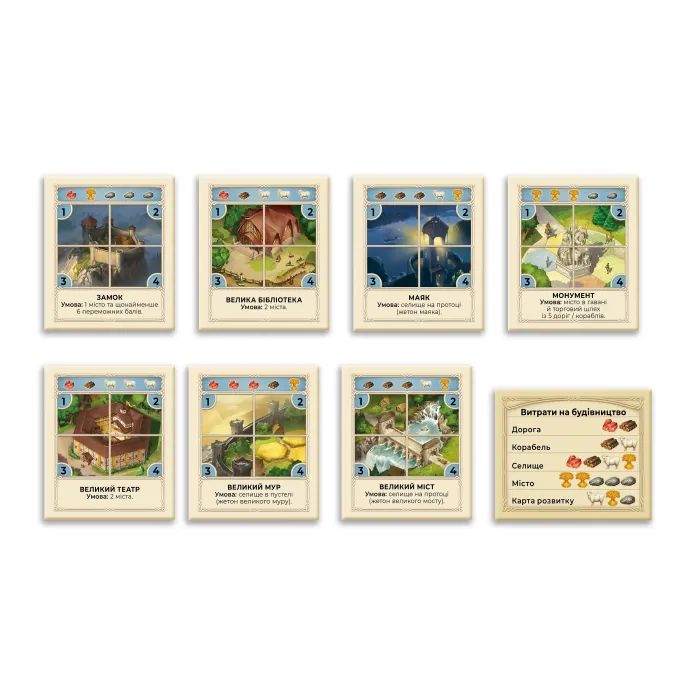 Настольная игра Rozum Catan Мореходы (R102UA) изображение 7