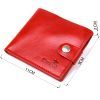 Портмоне Shvigel Шкіряне Червоне (16440) зображення 3