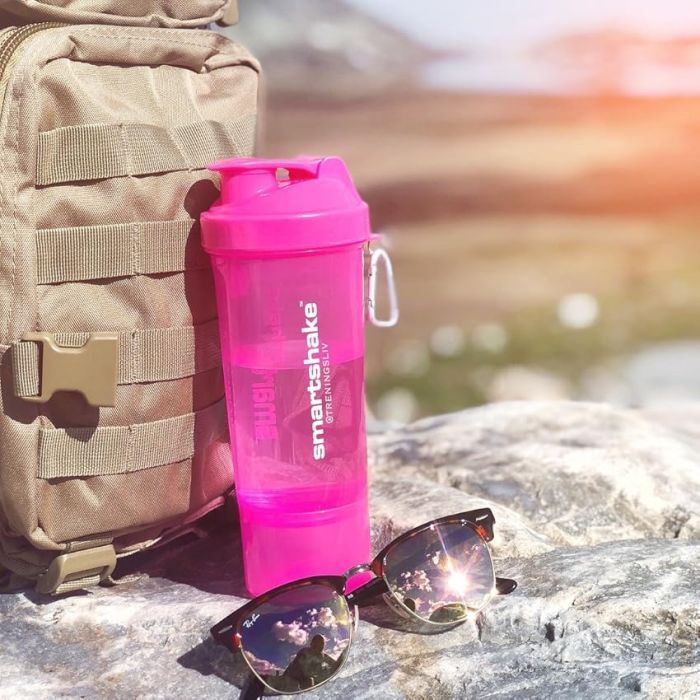 Шейкер спортивный SmartShake Slim 500ml Neon Pink (10253201) изображение 5