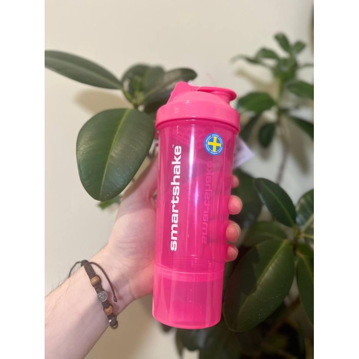Шейкер спортивный SmartShake Slim 500ml Neon Pink (10253201) изображение 8