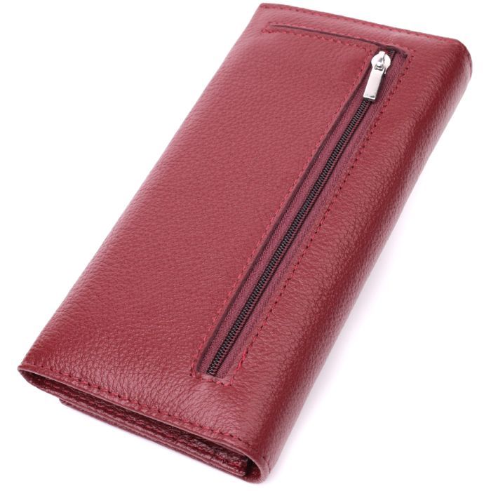 Кошелек ST Leather Из натуральной кожи Бордовый (22522) изображение 2