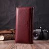 Кошелек ST Leather Из натуральной кожи Бордовый (22522) изображение 8