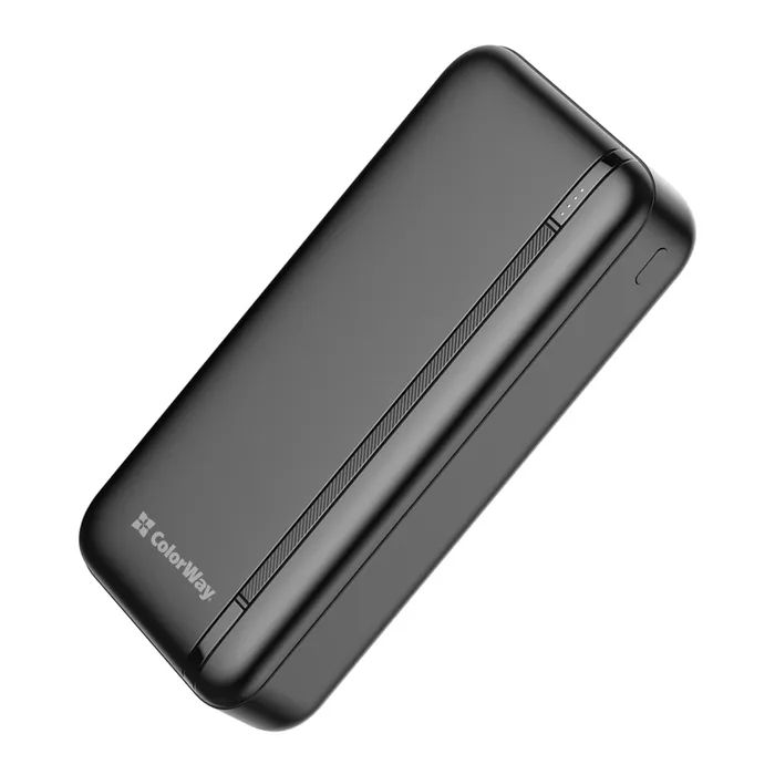 Батарея універсальна ColorWay 20 000 mAh Portable Charger (USB/QC3.0 + USB-C/PD/22.5W) Black (CW-PB200LPB4BK-PD) зображення 4