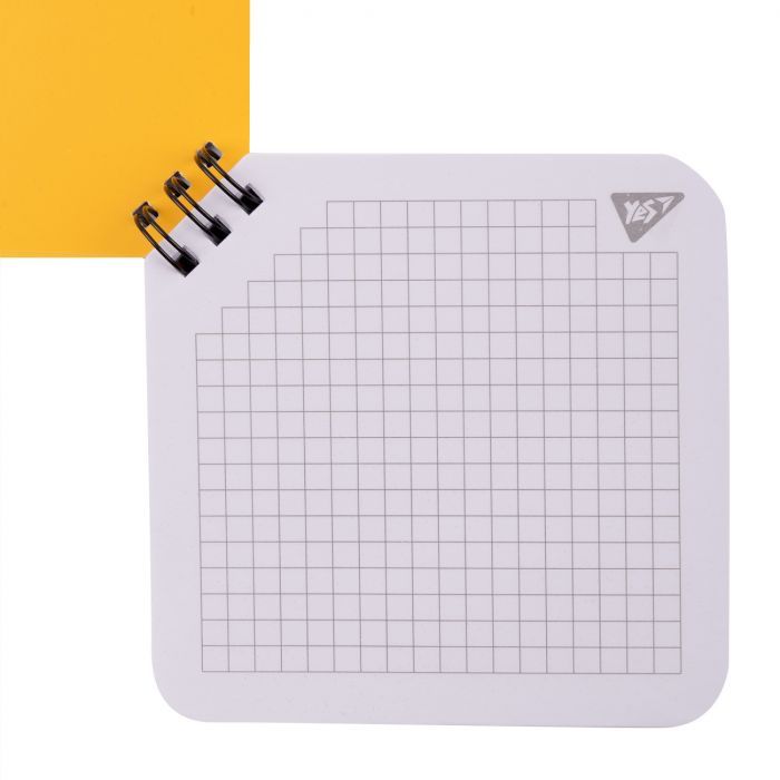 Блокнот Yes 110x110 мм 80 листов на спирали Stand with Ukraine клетка (151817) изображение 2