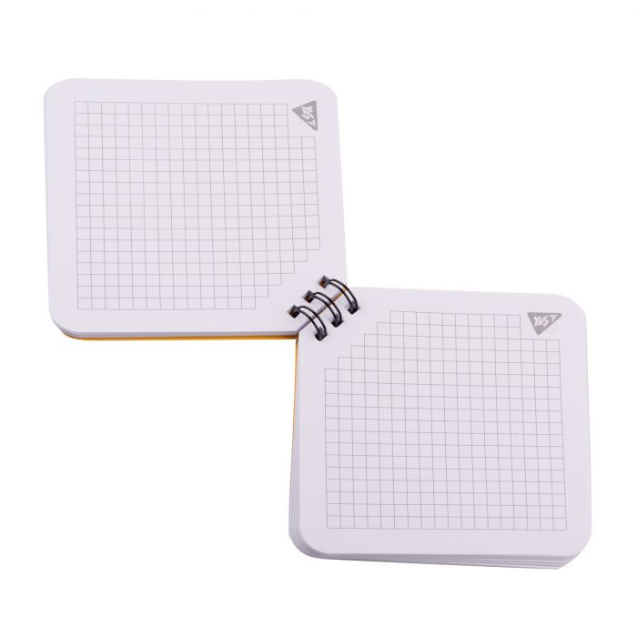 Блокнот Yes 110x110 мм 80 листов на спирали Stand with Ukraine клетка (151817) изображение 3