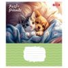 Зошит 1 вересня Pets Frinds А5 12 аркушів коса лінія (768068) зображення 3