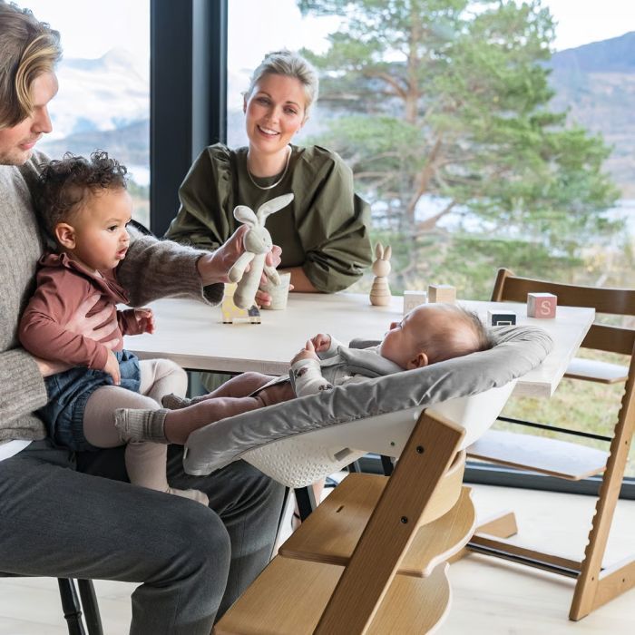 Аксесуар до стільчика для годування Stokke Крісло Tripp Trapp Newborn для новонарождених, сірий(Grey) (526101) зображення 6