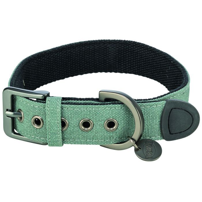Ошейник для животных Trixie CityStyle экстраширокий S–M 30–37 см 25 мм черный (4053032681774)
