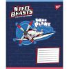 Тетрадь Yes Steel Beasts А5 12 листов линия (767710) изображение 2