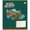 Тетрадь Yes Steel Beasts А5 12 листов линия (767710) изображение 4