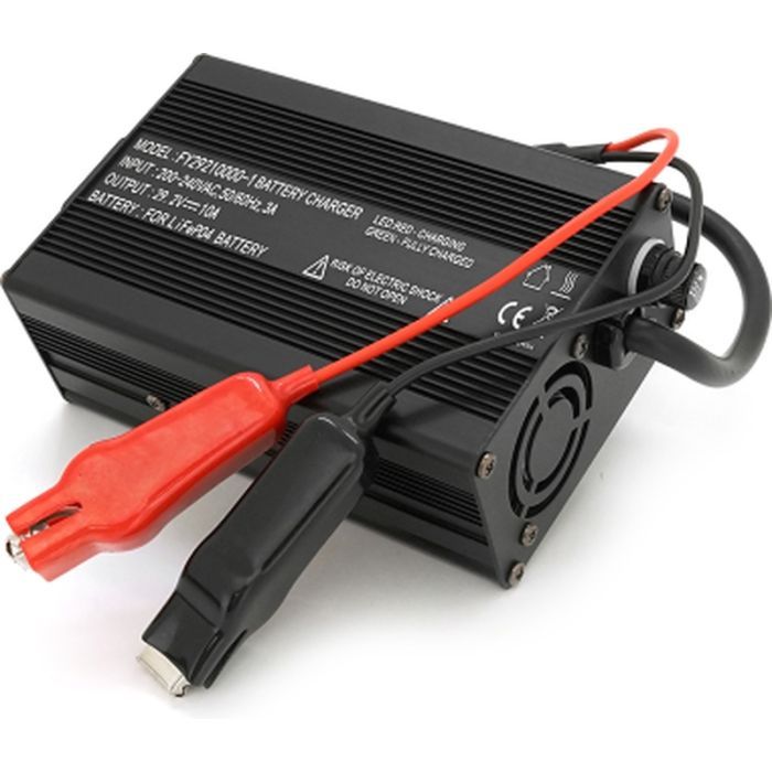 Мережевий зарядний пристрій для АКБ Voltronic LiFePo4 24V(29.2V), 8S, 10A (FY-29210000) зображення 2