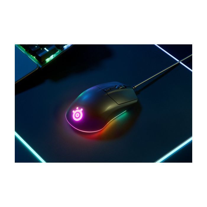 Мышка SteelSeries Rival 3 Gen 2 RGB White (62516) изображение 5