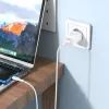 Зарядное устройство BOROFONE BA68A Glacier USB + cable USB to Lightning 10.5W White (6974443385694) изображение 2