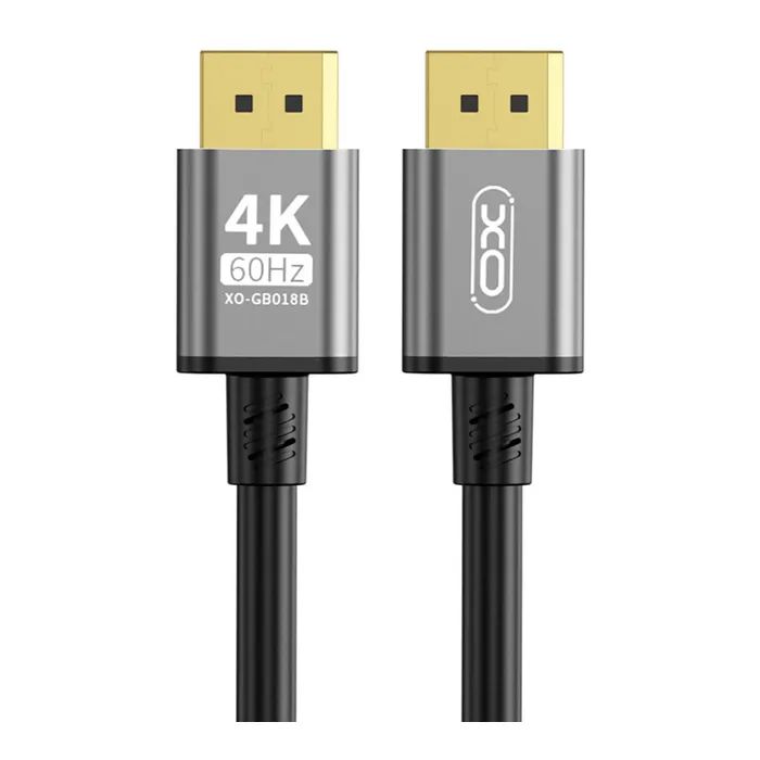 Кабель мультимедийный DisplayPort to DisplayPort 5.0m v1.2 tranish XO (GB018B-DP.tranish) изображение 2