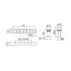 Бридж для гитары Gotoh GE103B-T B изображение 3