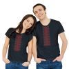 Футболка Sol's Regent Вишиванка вертикально чорний XL (11380309/313XL) изображение 2