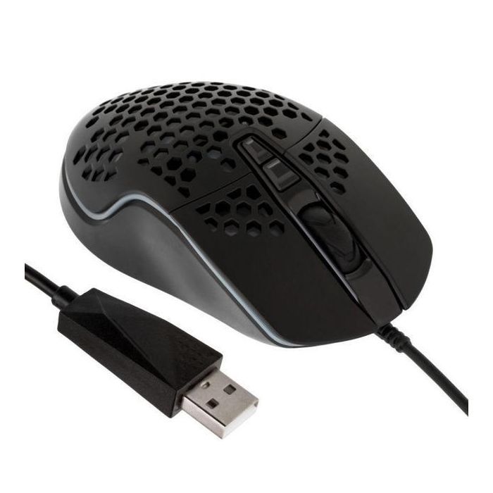 Мышка XO M4 4000 DPI RGB USB Black (XO-M4-BK) изображение 2