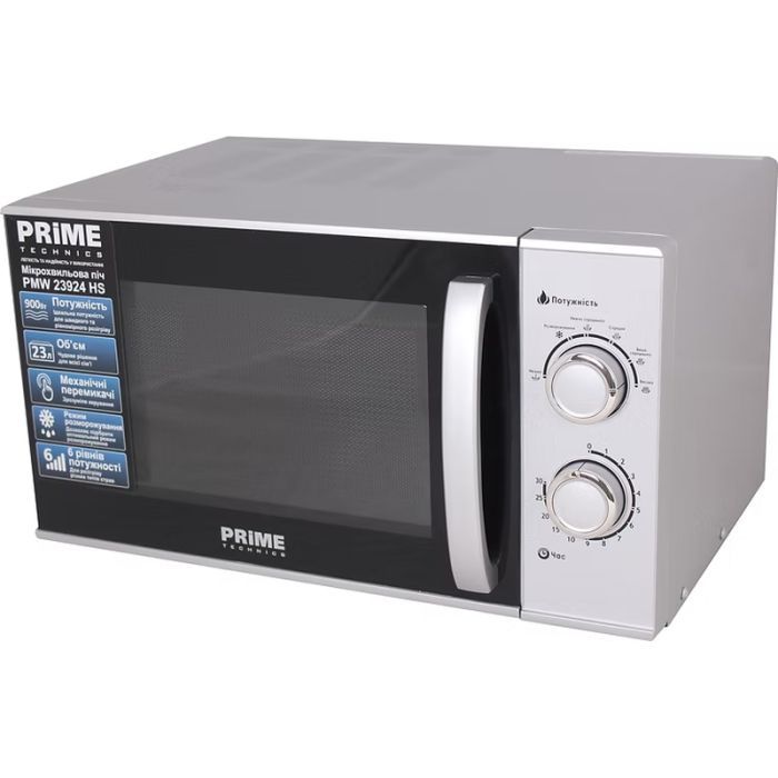 Мікрохвильова піч PRIME Technics PMW 23924 HS зображення 6