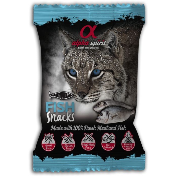 Ласощі для котів Alpha Spirit Fish Snacks 50 г (8436586310080)