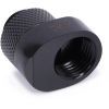 Фитинг для СЖО Alphacool Eiszapfen 8mm off set fitting rotatable - black (17604)
