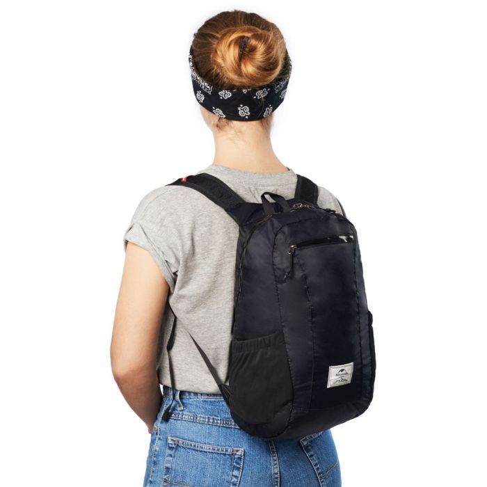 Рюкзак туристический Naturehike Ultralight NH17A012-B, 18 л, чорний (6927595718674) изображение 7
