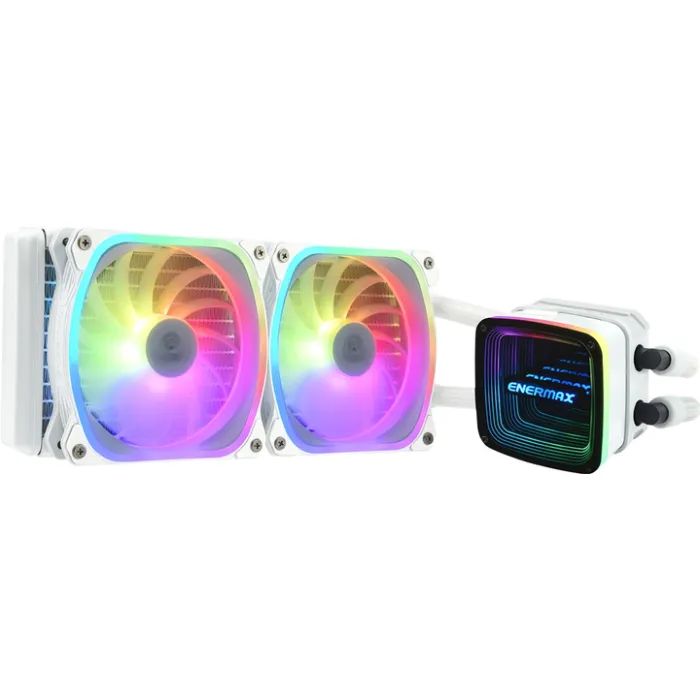 Система жидкостного охлаждения Enermax Aquafusion 240 White (ELC-AQFA240-SQA-W)