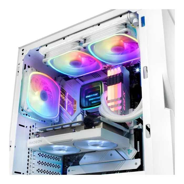 Система жидкостного охлаждения Enermax Aquafusion 240 White (ELC-AQFA240-SQA-W) изображение 9
