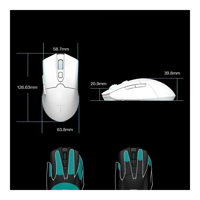 Мышка Thunderobot ML602 SE Dual Mode wireless (ML602SE) изображение 7