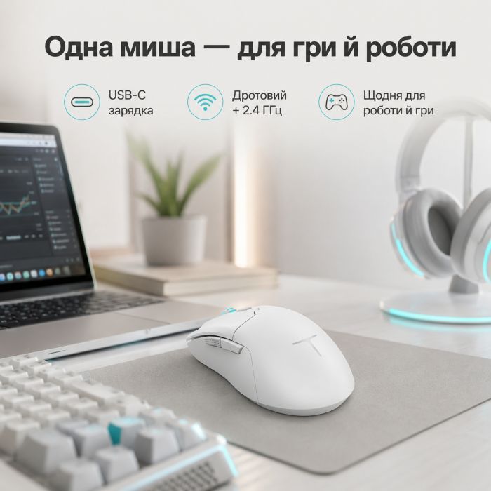 Мишка Thunderobot ML602 SE Dual Mode wireless (ML602SE) зображення 7