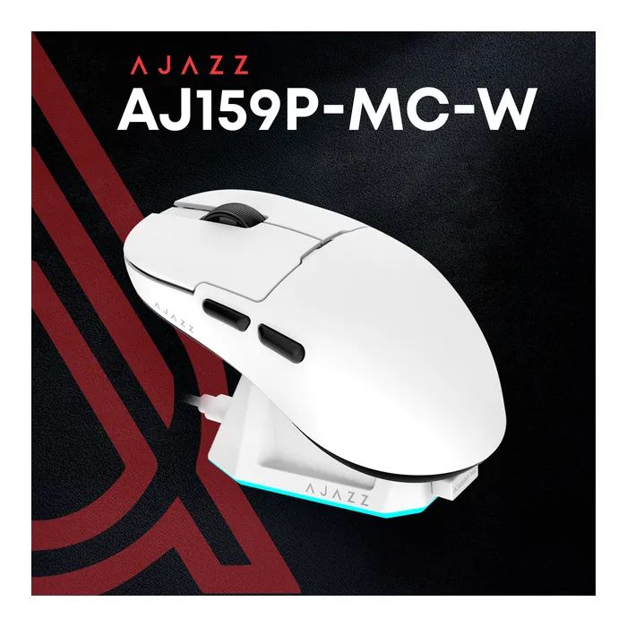 Мышка Ajazz AJ159P MC Wireless/Bluetooth/USB Charging Dock Black (AJ159P-MC-B) изображение 5