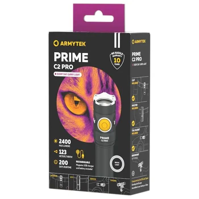 Ліхтар Armytek Prime C2 Pro Magnet USB (F08101C) зображення 5