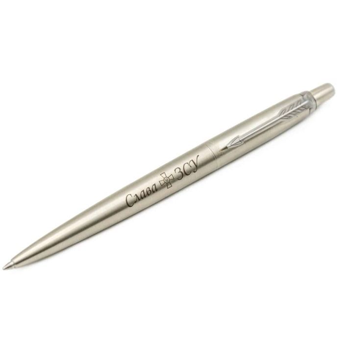Ручка шариковая Parker JOTTER 17 UKRAINE SS CT BP Слава ЗСУ (16132_T204b) изображение 3