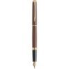 Ручка пір'яна Waterman HEMISPHERE Metallic Copper Red GT  FP F (12 092)