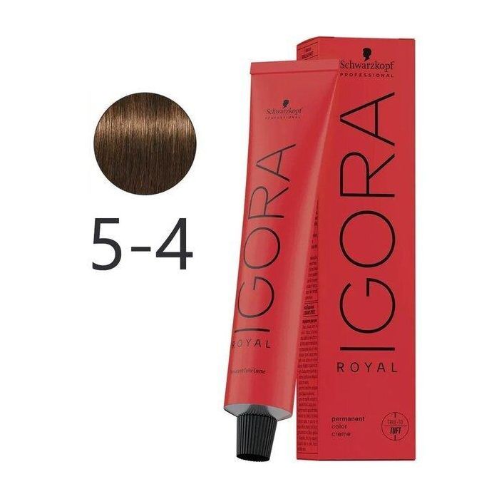 Фарба для волосся Schwarzkopf Professional Igora Royal 5-4 60 мл (4045787204544)