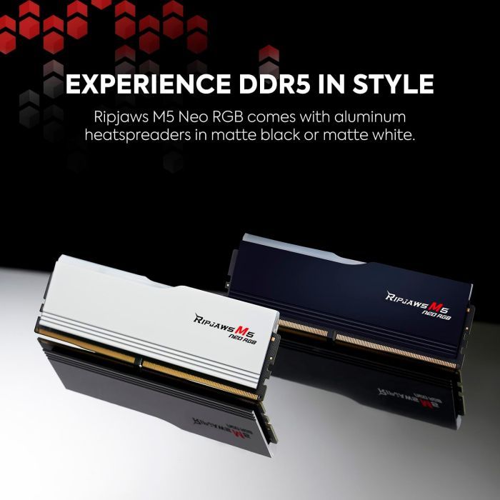 Модуль пам'яті для комп'ютера DDR5 32GB (2x16GB) 6000 MHz Trident Z5 Neo RGB Black G.Skill (F5-6000J2836G16GX2-TZ5NR) зображення 5