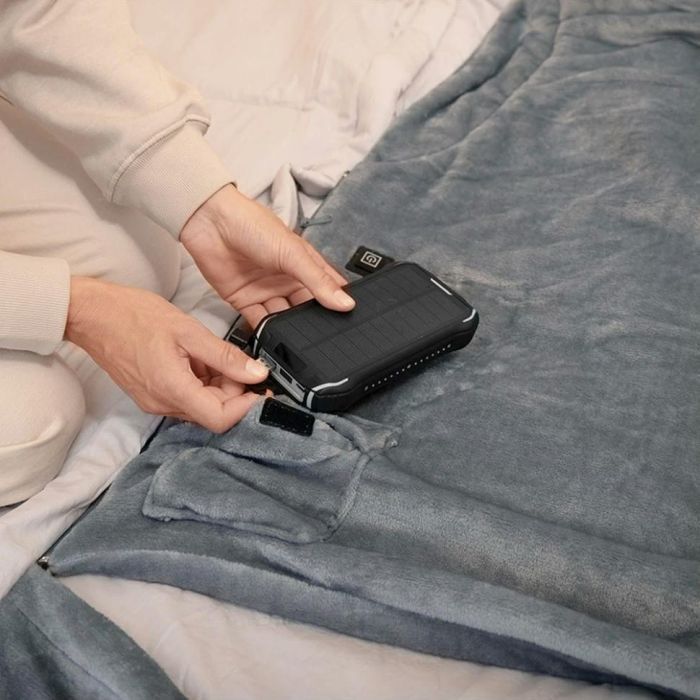 Спальный мешок Naturehike з підігрівом BE400 CNK2300SD021, лівий, сірий (6976507667272) изображение 4