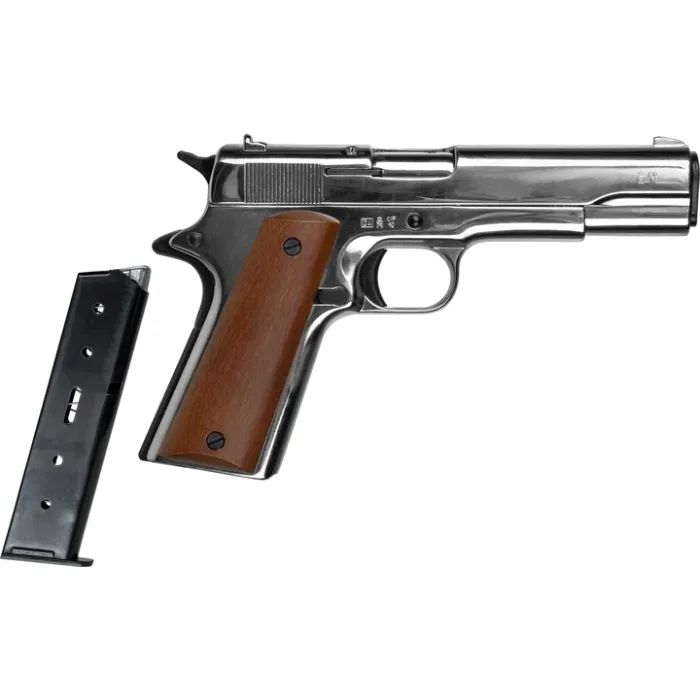 Стартовый пистолет Bruni 96 cal.9 PAK Nikel (1505N) изображение 5