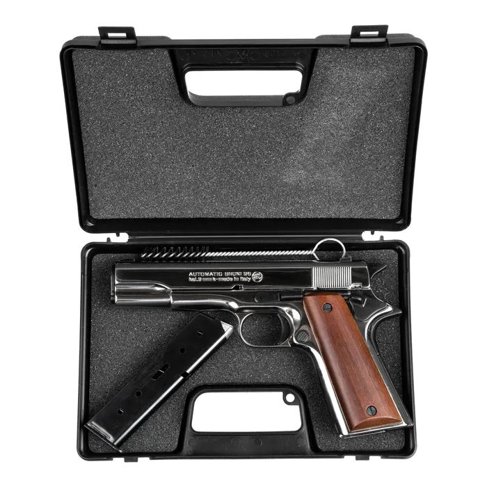 Стартовый пистолет Bruni 96 cal.9 PAK Nikel (1505N) изображение 7