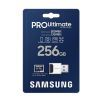 Карта памяти Samsung 256GB microSDXC class 10 UHS-I U3 V30 A2 Pro Ultimate (MB-MY256SB/WW) изображение 6