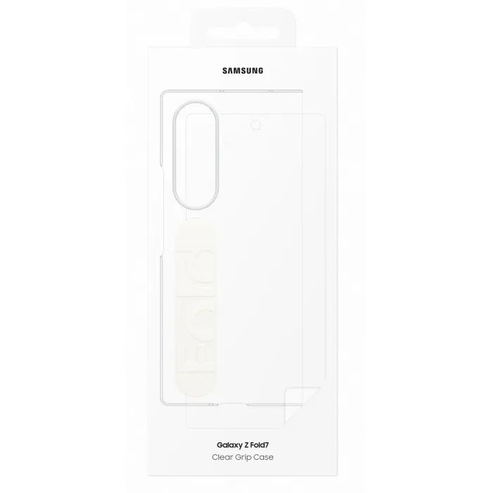 Чехол для мобильного телефона Samsung Clear Grip Galaxy Fold 7 Transparent (EF-QF966CTEGUA) изображение 4 Чехол для мобильного телефона Samsung Clear Grip Galaxy Fold 7 Transparent (EF-QF966CTEGUA) изображение 4