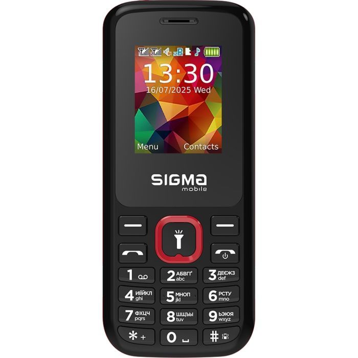 Мобільний телефон Sigma X-style 171 MINI Track Black-Red (4827798813744) зображення 2