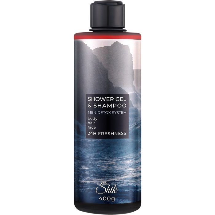 Гель для душу Shik Men Detox System Shower Gel & Shampoo 400 г (4823107607141)