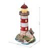 Пазл Cubic Fun трехмерный Night edition Маяк с LED-подсветкой (L540h) изображение 3