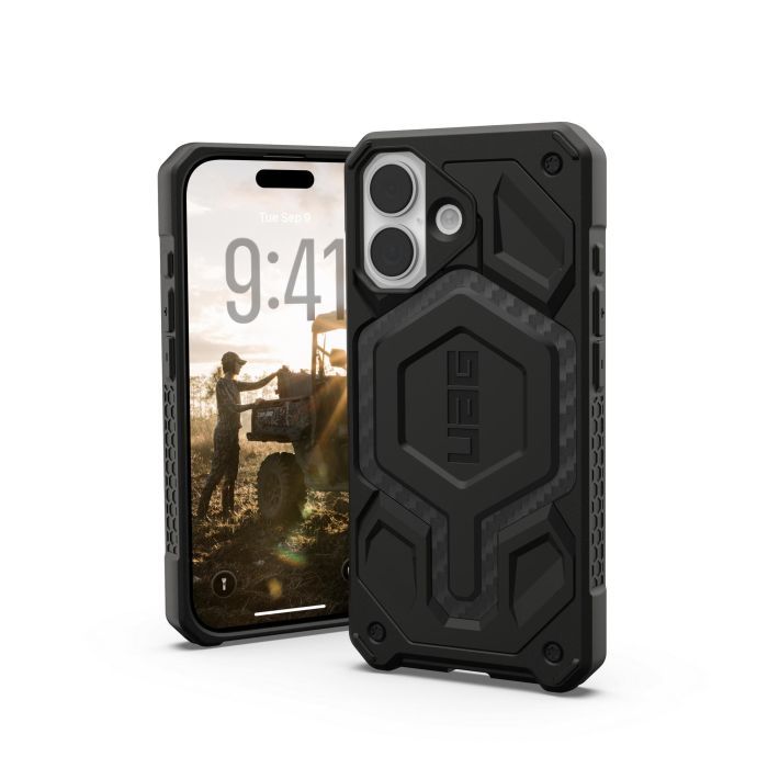 Чехол для мобильного телефона UAG iPhone 17 Monarch Pro MagSafe Carbon Fiber (114516114242) изображение 3