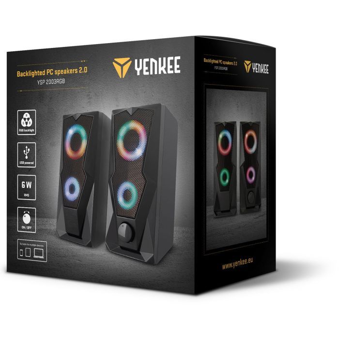 Акустическая система YENKEE YSP 2003RGB USB Black (45015339) изображение 3