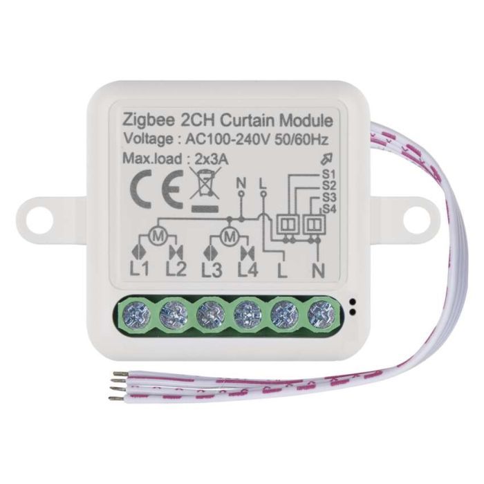 Модуль управления умным домом EMOS H5110 Smart Motor Control ZigBee 3.0 Dual-Channel (H5110) изображение 2