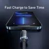 Дата кабель USB 2.0 AM to Lightning 1.2m 2.4A black Baseus (CAJY000001) зображення 3