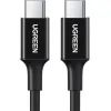 Дата кабель USB-C to USB-C 1.5m 5A 100W US300 black UGREEN (20528)