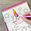 Набір для творчості Ses Creative Книжка-розмальовка - Єдиноріжки (00111S) зображення 3